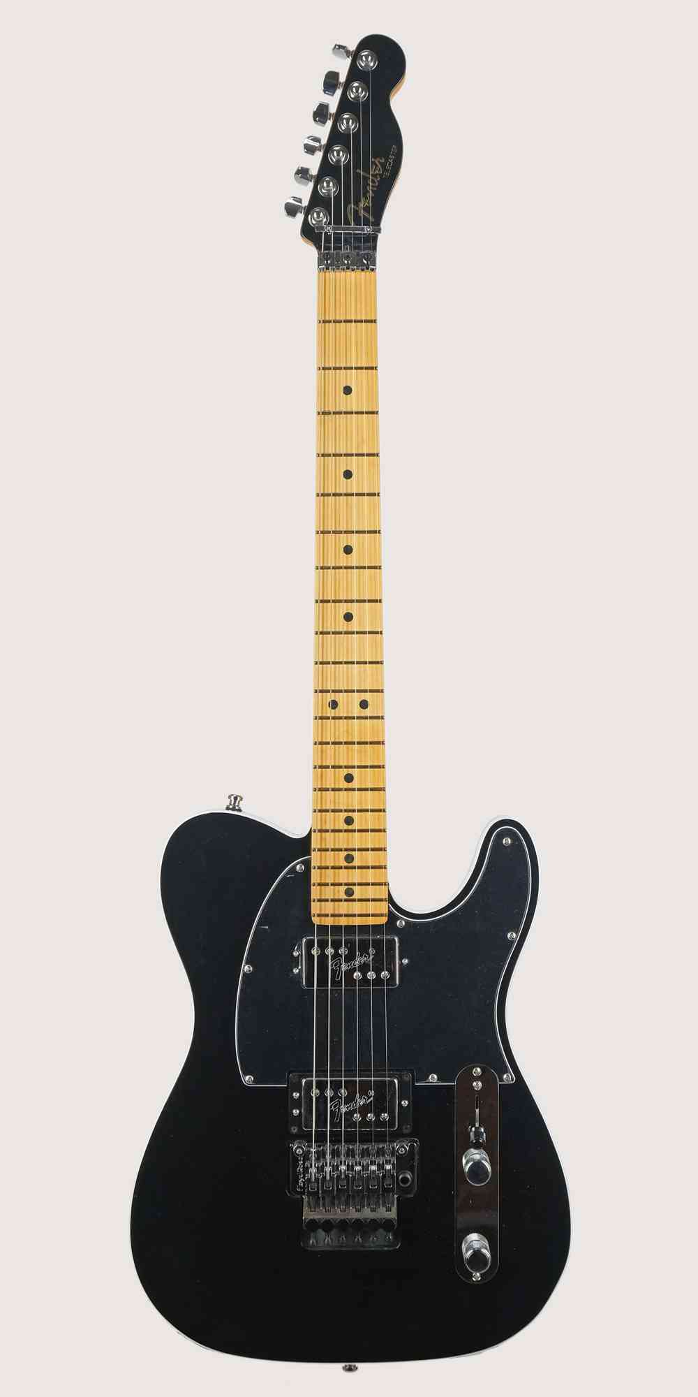 Fender American Ultra Luxe Telecaster 2021 Mystic Black. Click to enlarge