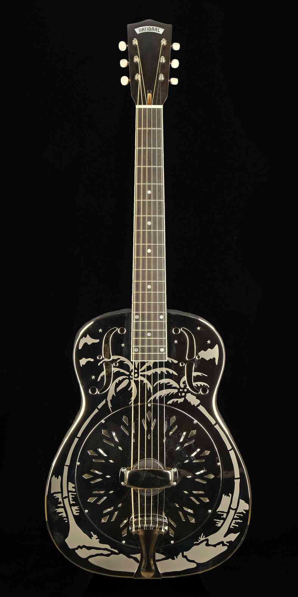 National Resophonic Style O 14 Fret 2022 Nickel. Click to enlarge