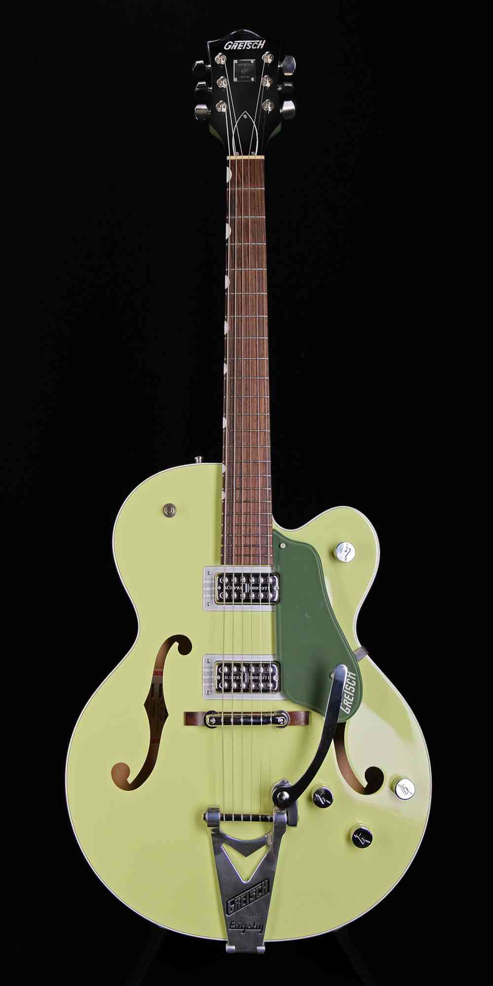 Gretsch G6118T-SGR Double Anniversary  2 Tone Smoke Green. Click to enlarge