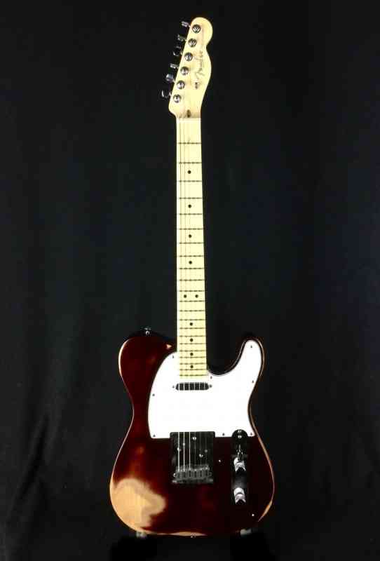 Photo of Fender Telecaster 2007 Relic Root Beer