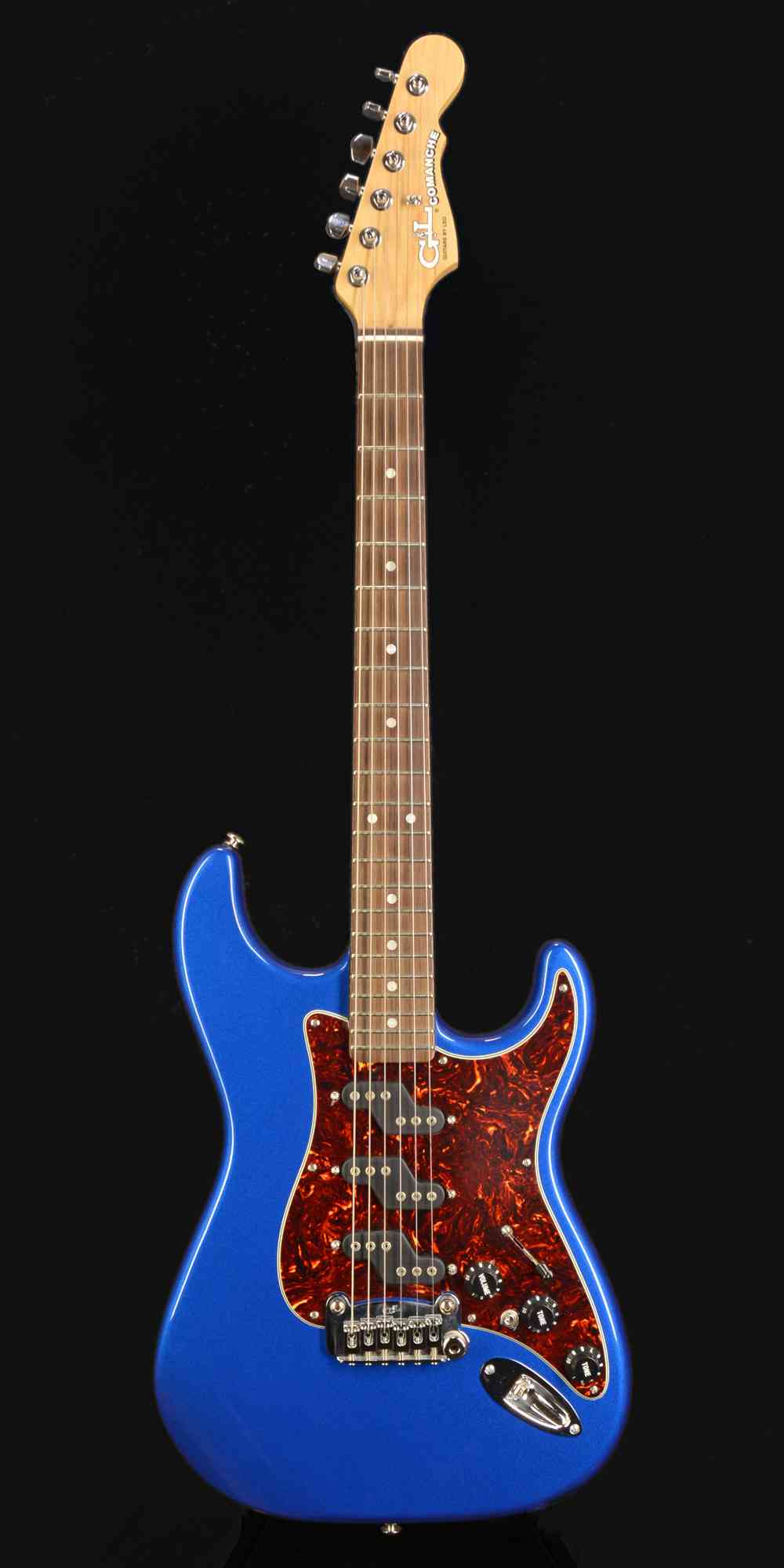 G&L Comanche  Midnight Blue. Click to enlarge