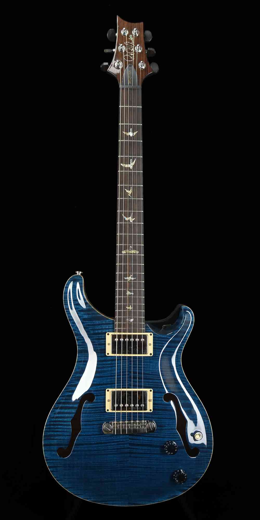 PRS McCarty Archtop  Whale Blue. Click to enlarge