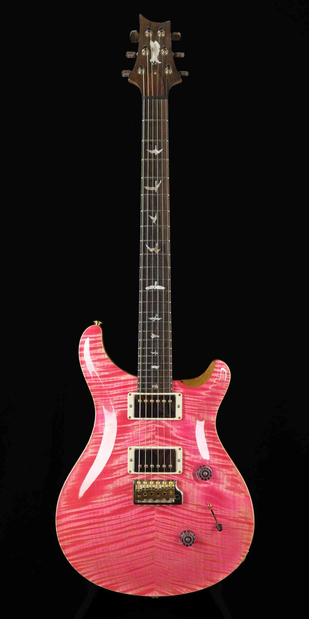 Front view of PRS PRS Custom 24 2018 Faded Bonnie Pink