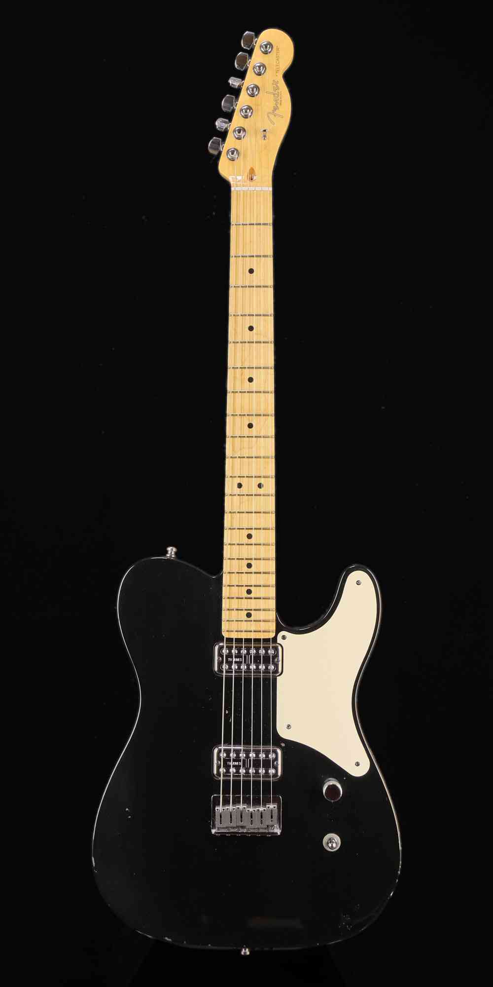 Front view of Fender American Carbonita Telecaster 2019 Black