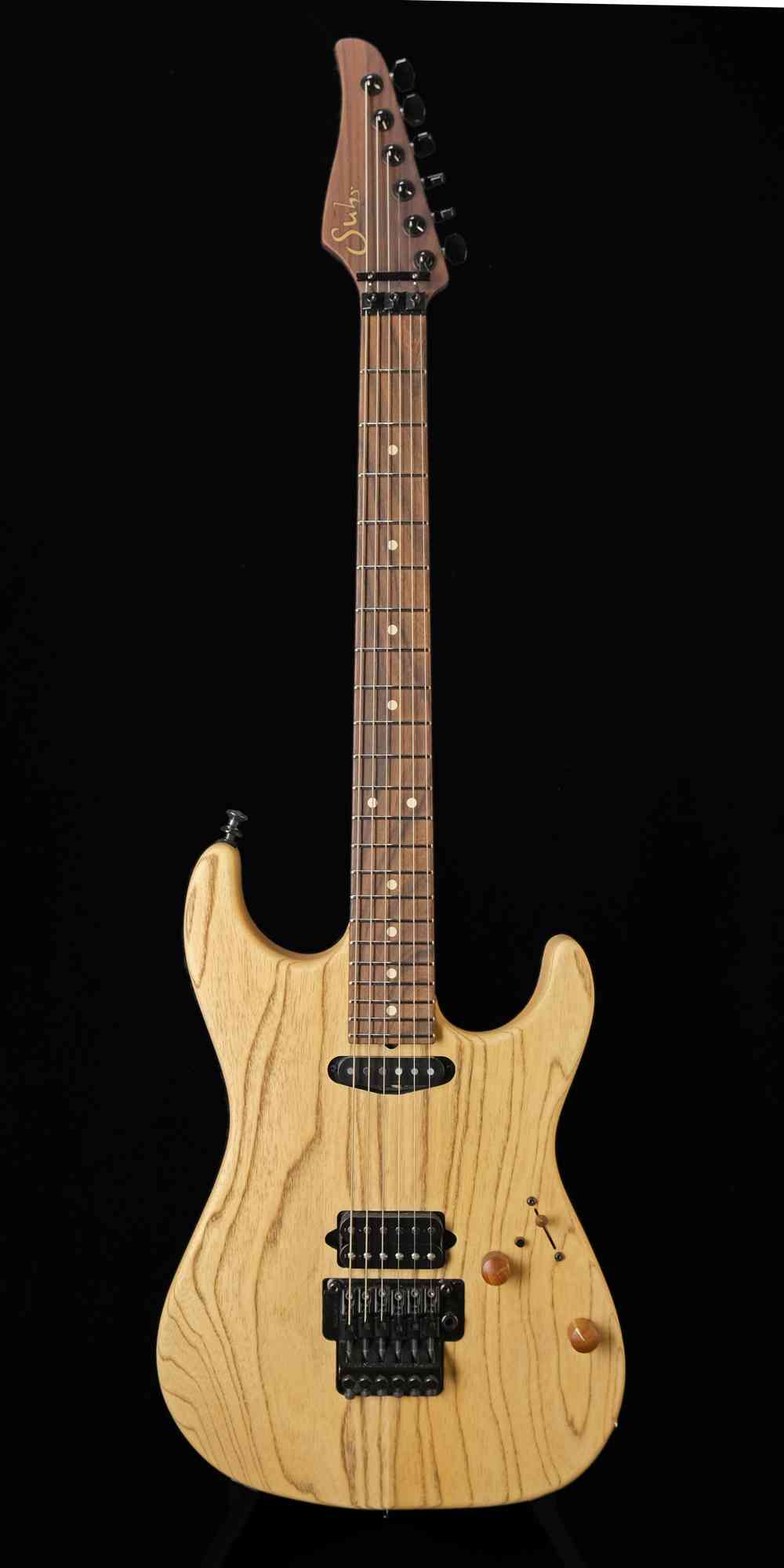 Front view of Suhr Standard 2018 Natural Swamp Ash