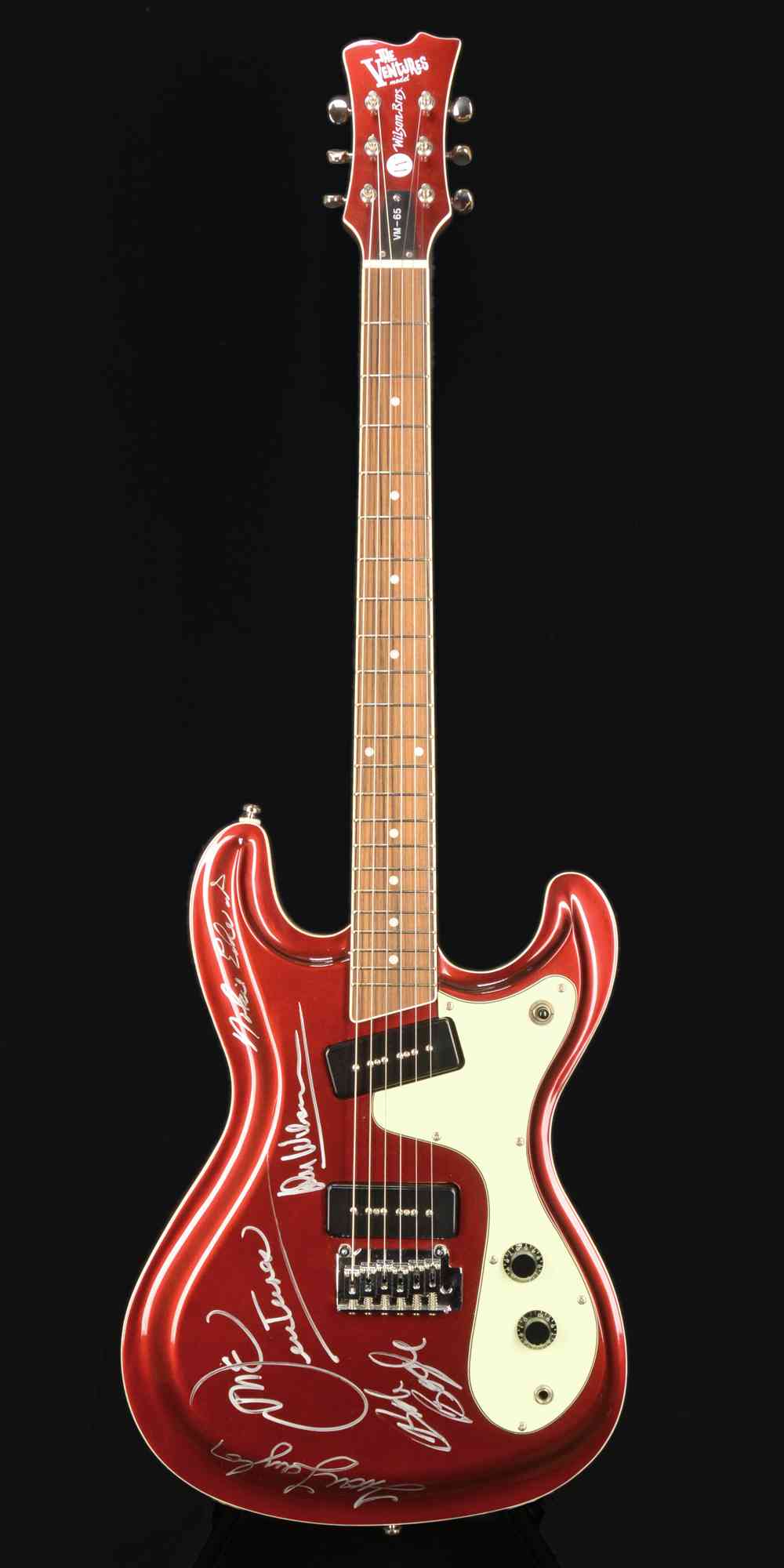  Autographed VM-65  Candy Apple Red. Click to enlarge